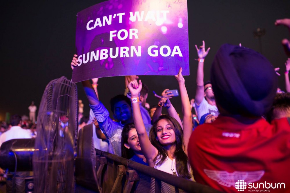 sunburn delhi