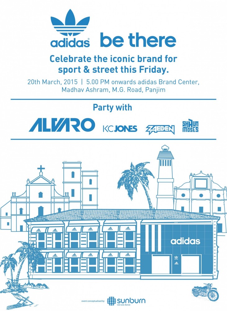Invitation - adidas store launch