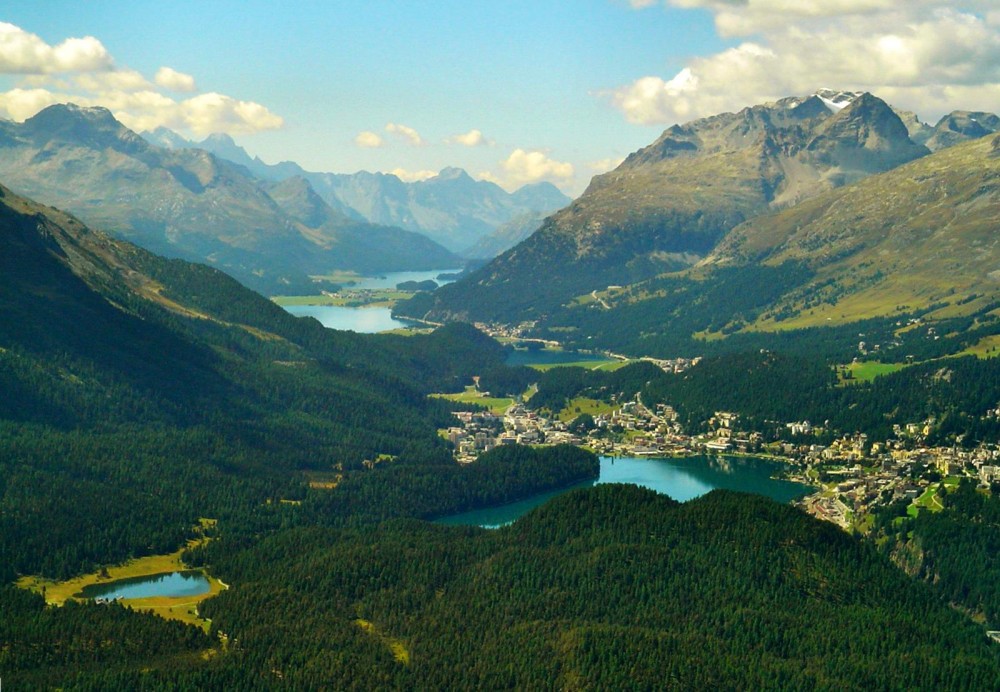 Engadin Valley Wikimedia