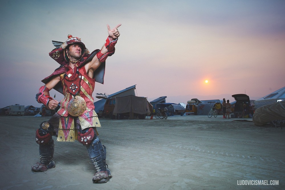 burning man - Ludovic Ismael