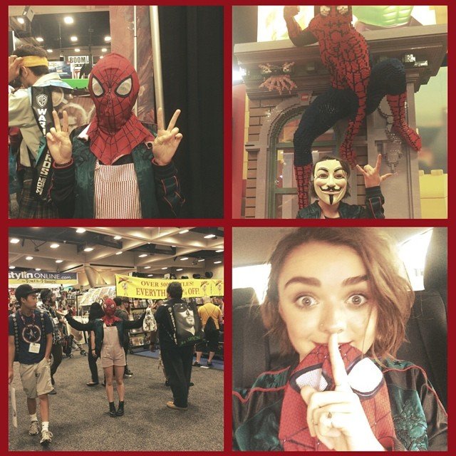 maisie williams-the-best-cosplay-of-san-diego-comic-con-2014