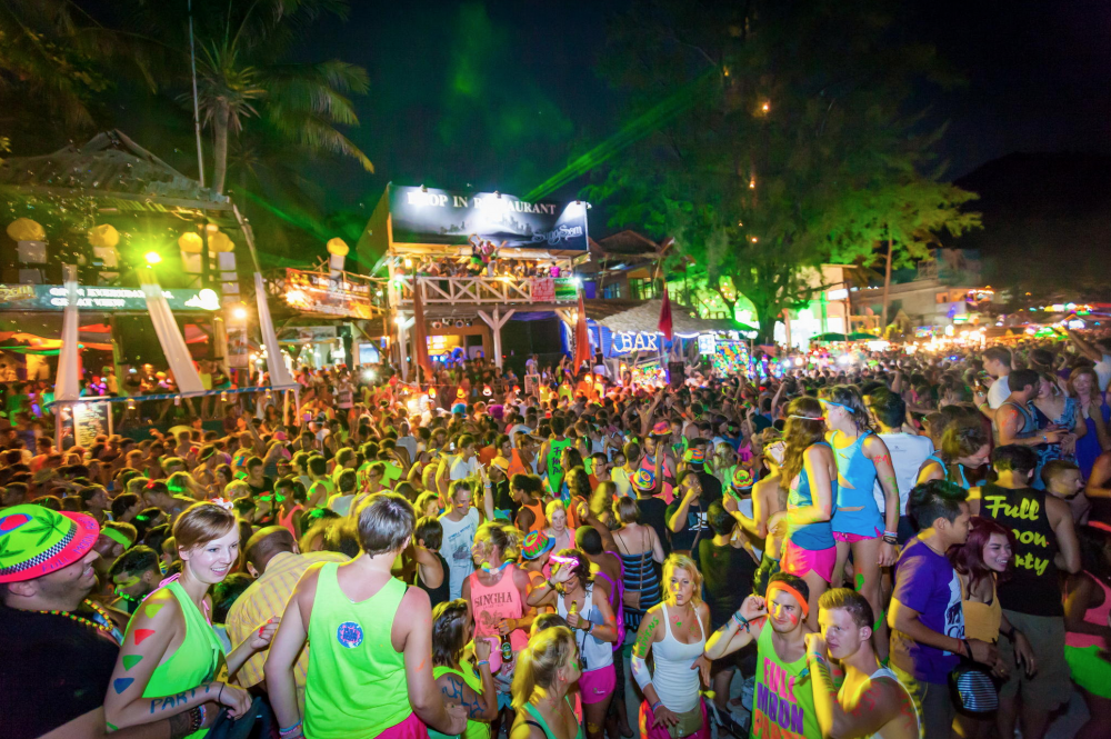 thailand full moon parties