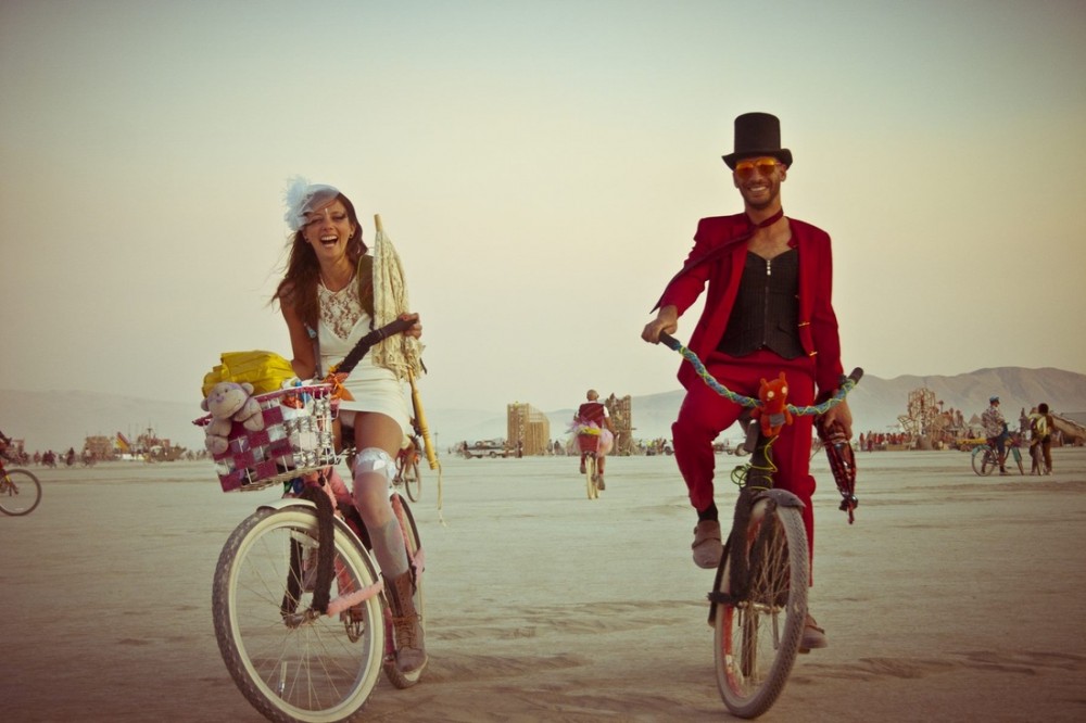 wedding burning man