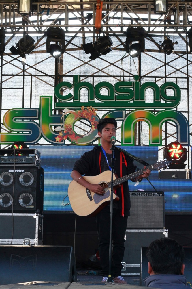 Pratyul Shankar at Chasing Storm New Year's Edition at Coorg