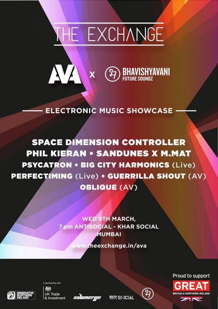 The Exchange x AVA - Showcase line-up