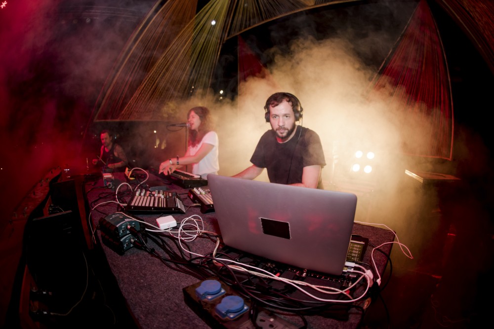 Austrian live electronica act HVOB closed out the festival - Photo credit - Monish Bhatt