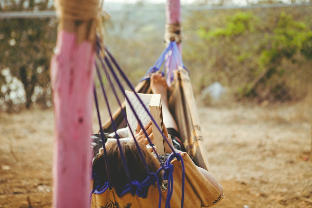 For those who just wanted to relax, hammocks and cosy spaces were spread across the festival site - Photo credit - Parizad D