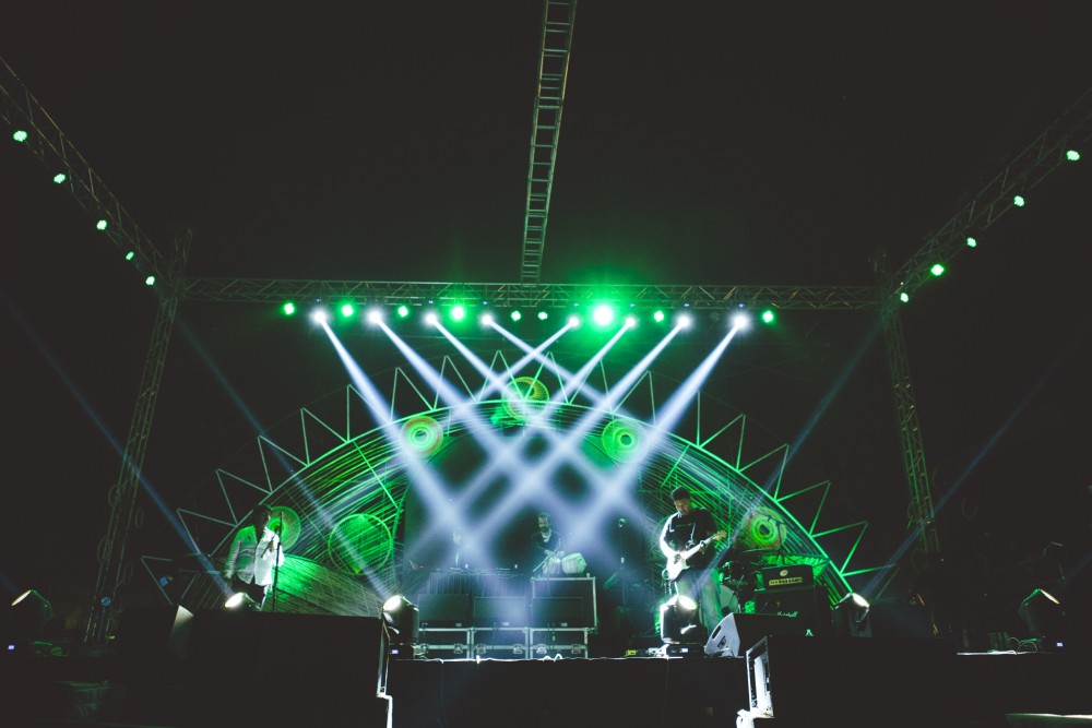 Karsh Kale Soundsytem closed out the festival on Day Three, alongside HVOB on the Idhar stage - Photo credit - Parizad D