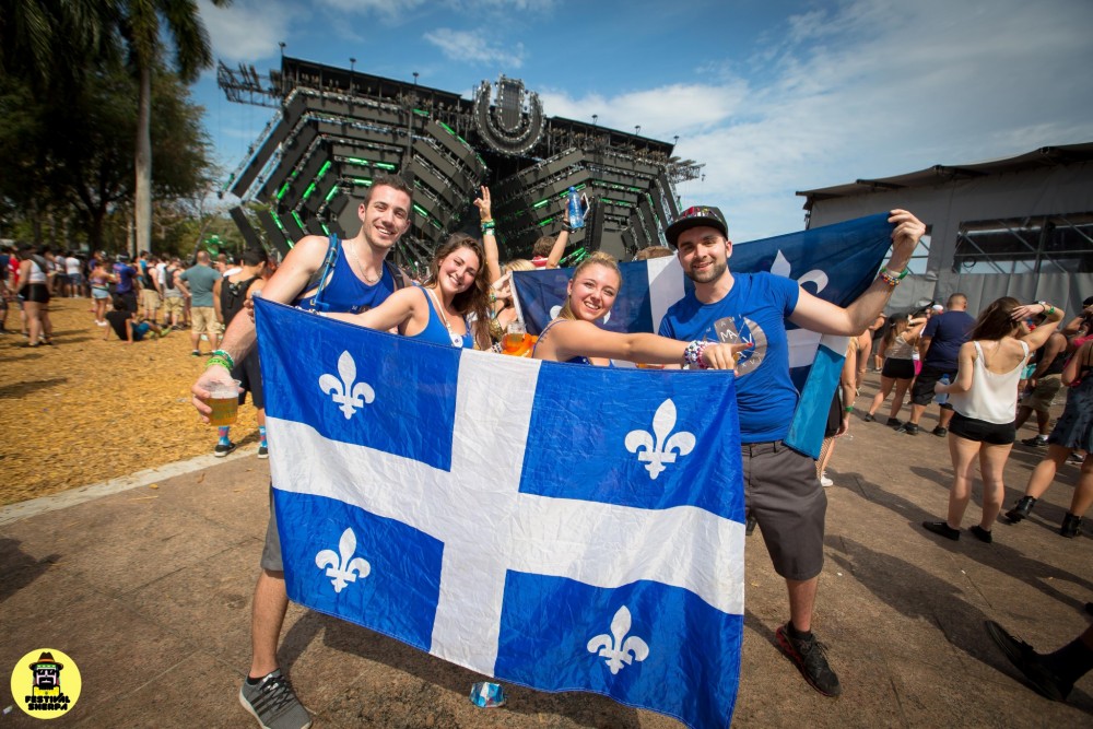 These ultra-goers hail from Quebec and are proud of it!