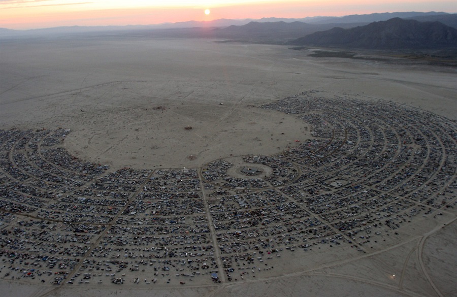 Check Out The Unofficial Google Map View Of Burning Man Sherpa Land
