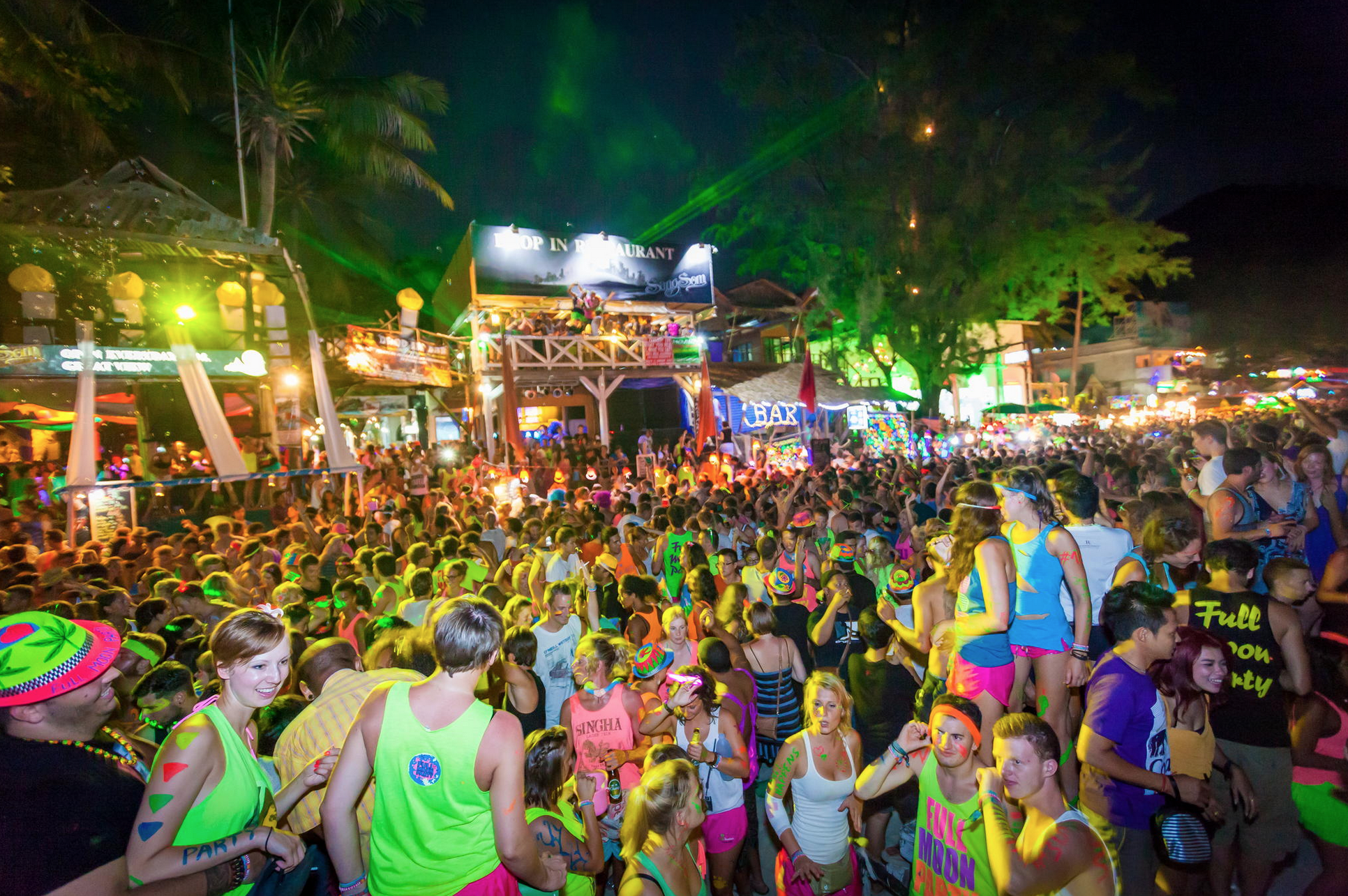 Full Moon Party Thailand 5 Nights 6 Days Festival Sherpa Online