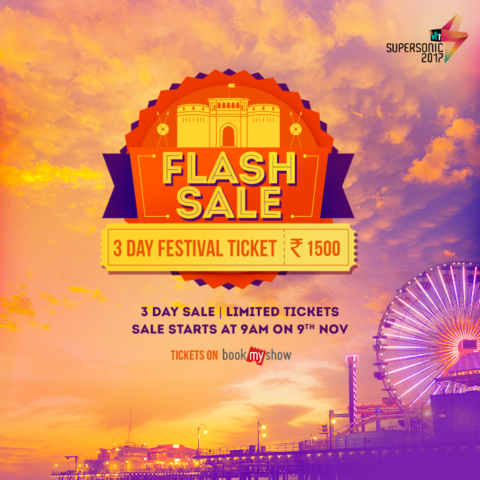 VH1 Supersonic To Sell Flash-Sale Tickets For Rs. 1500 Only! - Sherpa Land