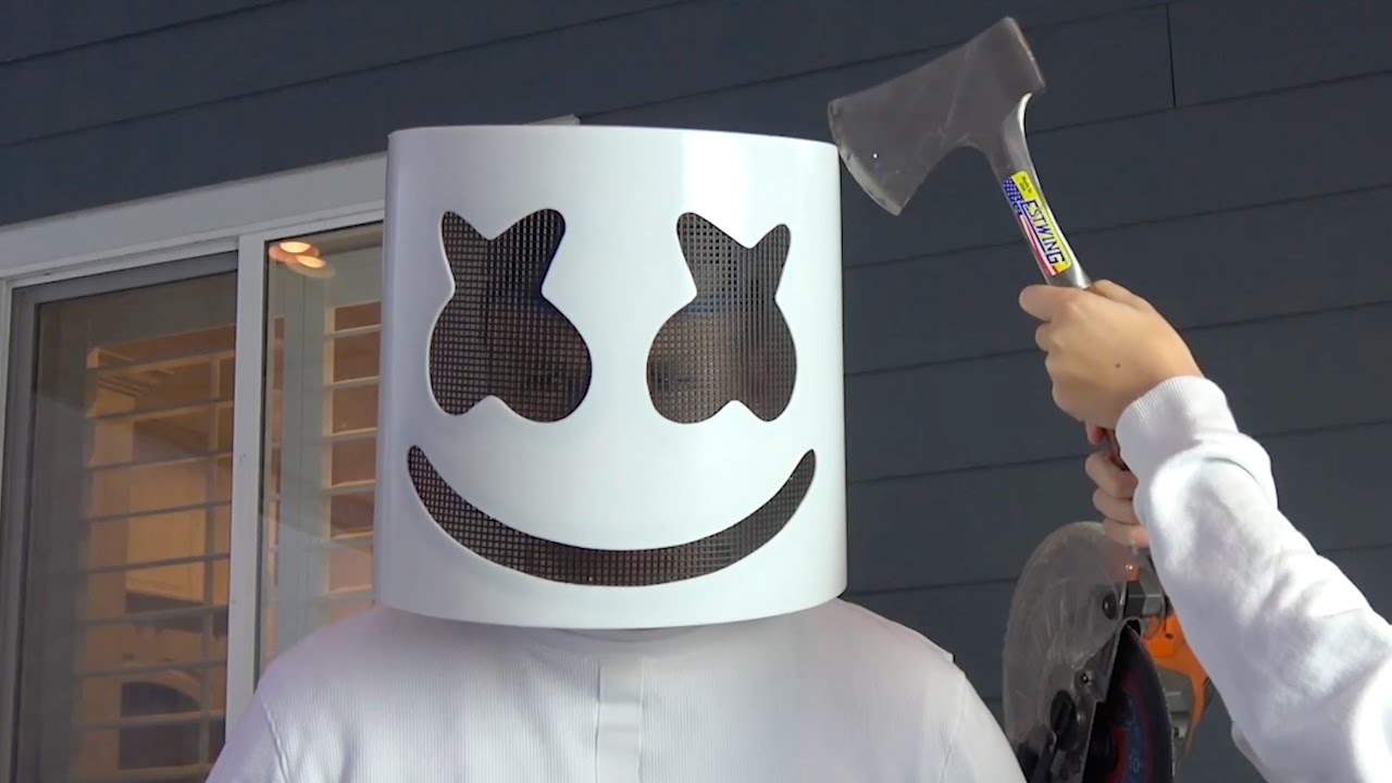 What's Inside Marshmello's Helmet? Watch This Video To Find Out